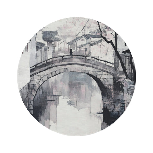 "Jade Morgan Chinese Ink Rug"