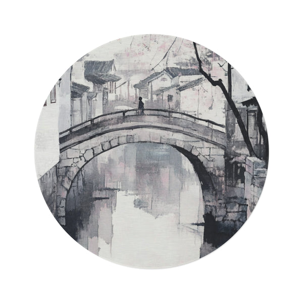 "Jade Morgan Chinese Ink Rug"