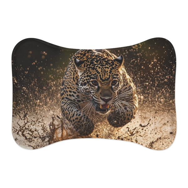 "Jaguar Jungle Adventure Pet Mat"