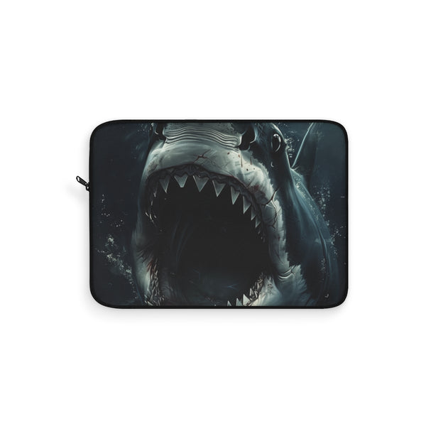 "Jaws-Inspired Laptop Sleeve"