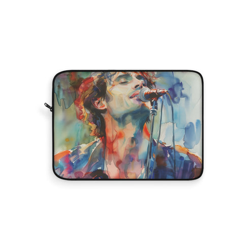 "Jeff Buckley Concert Watercolor Laptop Sleeve"