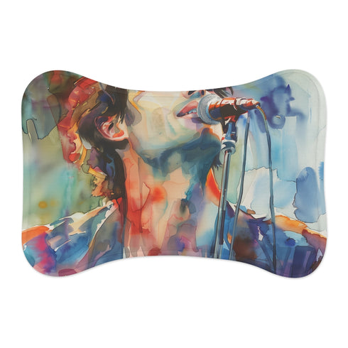 Jeff Buckley Concert Watercolor Pet Mat: The Ultimate Tribute