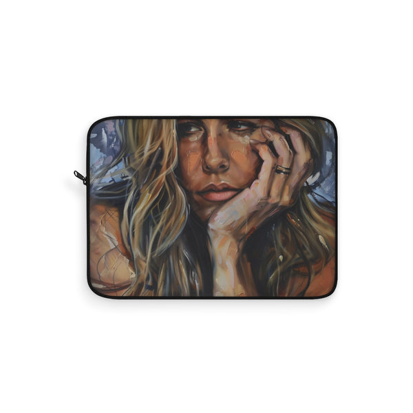 "Jennifer Aniston Laptop Sleeve: Chic Protection"