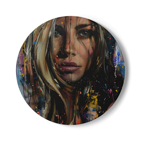 "Jennifer Aniston Portrait Coaster"