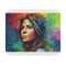 Jennifer Aniston Watercolor Mouse Pad