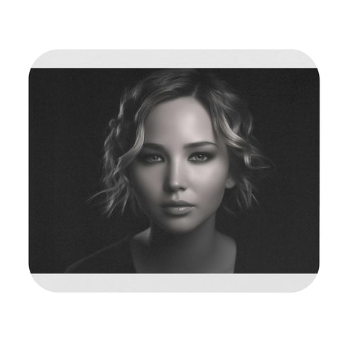 Jennifer Lawrence Celebrity Mouse Pad