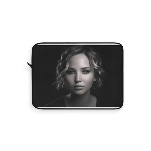 "Jennifer Lawrence Laptop Sleeve: Stylish Protection"