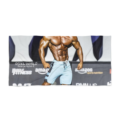 "Jeremy Buendia Beach Towel: Elite Level Comfort"