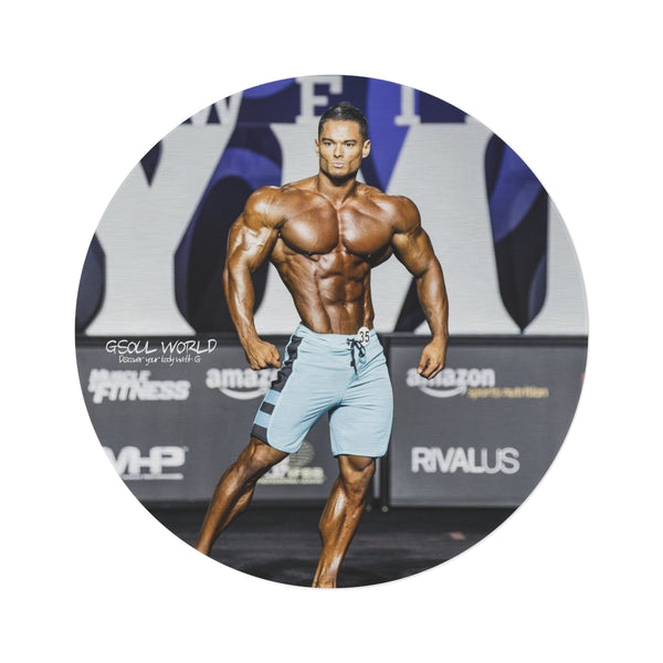 "Jeremy Buendia Round Rug: Embrace Champion Style"