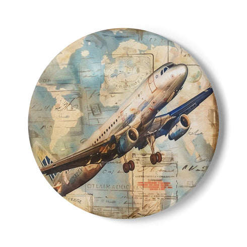 "Jet Set Wanderlust Coaster Set"