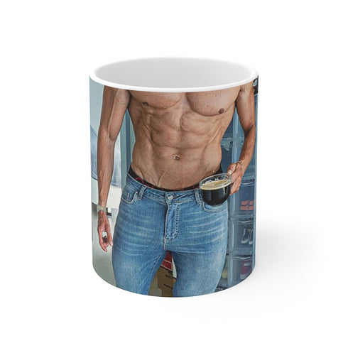 "Jo Lindner Bodybuilder Mug: Fuel Your Gains!"