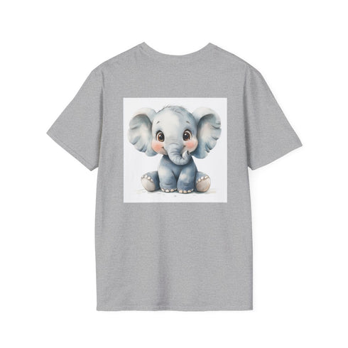Joyful Elephant Watercolor Tee