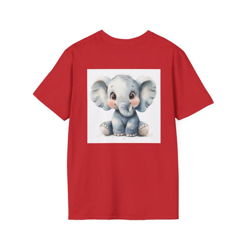 Joyful Elephant Watercolor Tee
