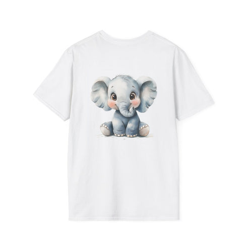 Joyful Elephant Watercolor Tee