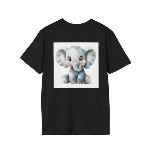 Joyful Elephant Watercolor Tee