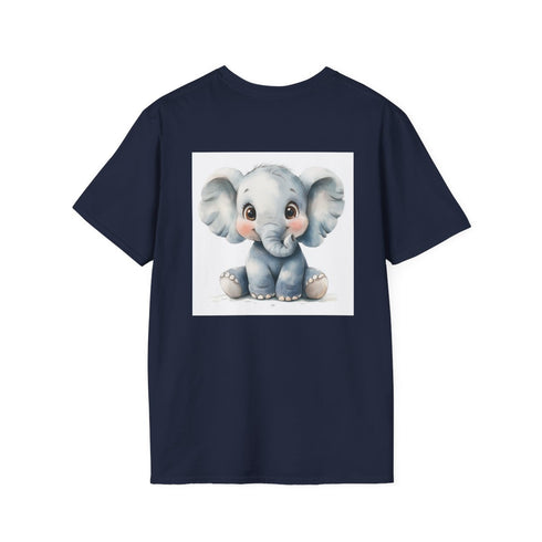 Joyful Elephant Watercolor Tee