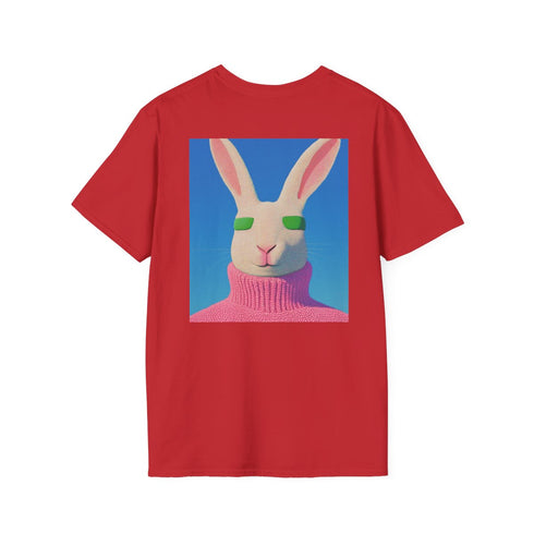 Joyful Rabbit Smirk Tee