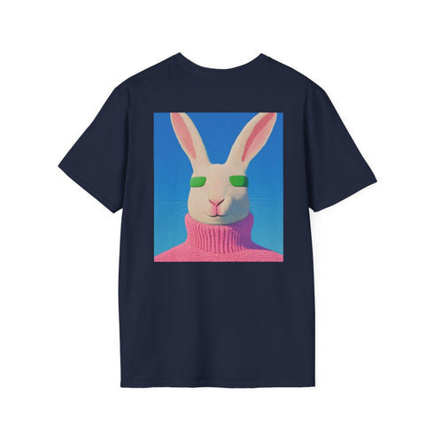 Joyful Rabbit Smirk Tee
