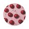 "Juicy Cherry Dream Round Rug"