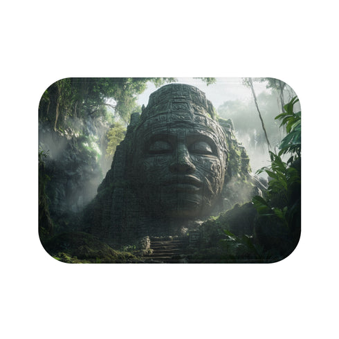 "Jungle Awakening Giant Bath Mat"