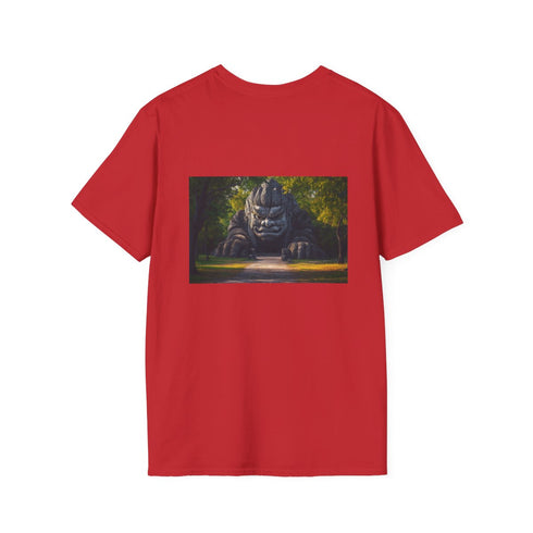 Jungle Awakening Giant Statue Tee
