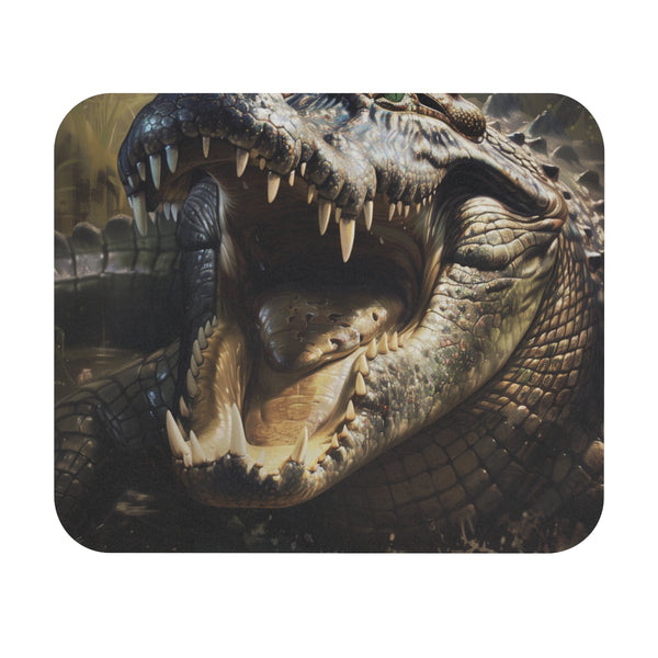 Jungle Chic Crocodile Mouse Pad