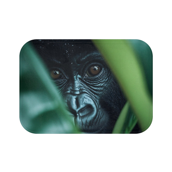 "Jungle Hideaway Gorilla Baby Bath Mat"