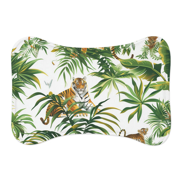 "Jungle Safari Pet Mat: Wild Adventures Await"