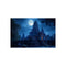 Jungle Temple Illuminated by Moonlight