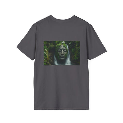Jungle Waterfall Woman Face Tee