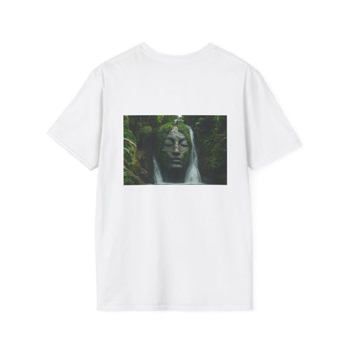 Jungle Waterfall Woman Face Tee