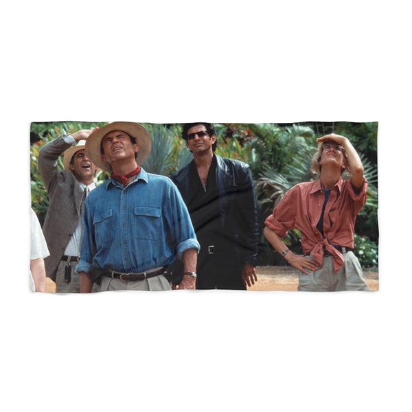 "Jurassic Park 2 Beach Towel: Unleash Prehistoric Fun!"