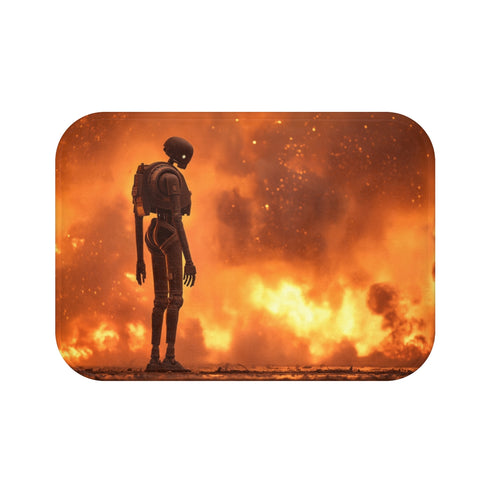 K-2SO Bath Mat Displaying Defiance
