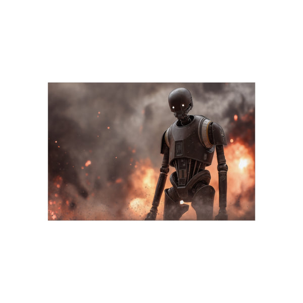 K-2SO Defiant Battlefield Stand Poster