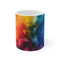 Kaleidoscope Paint Explosion Coffee Mug