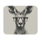 Kangaroo Hipster Mouse Pad Stylish & Quirky