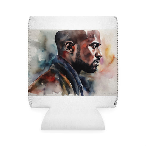 Kanye Watercolor Can Cooler Sleeve