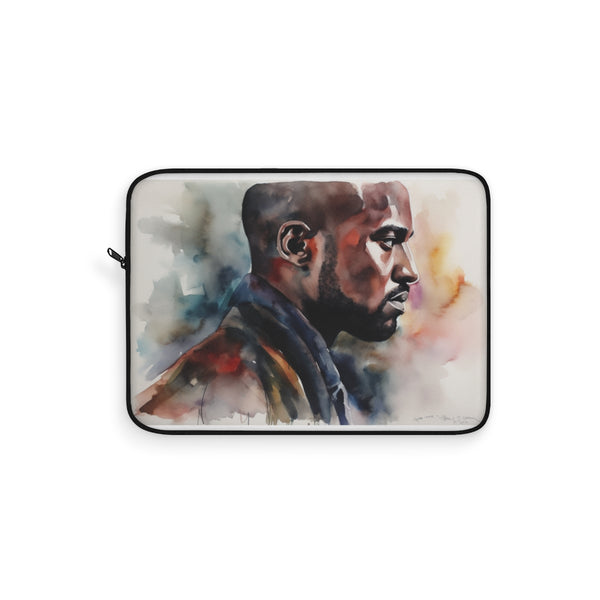 Kanye West Watercolor Laptop Sleeve