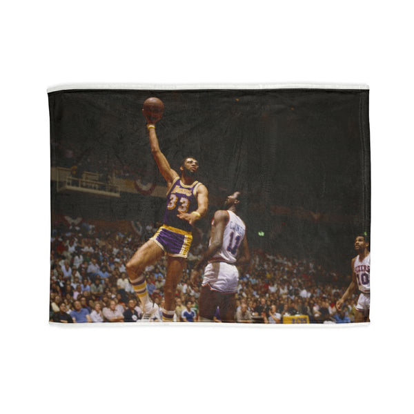 "Kareem Skyhook Dream Bed Cover"