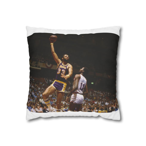"Kareem Skyhook Pillowcase: Dream Dunk!"