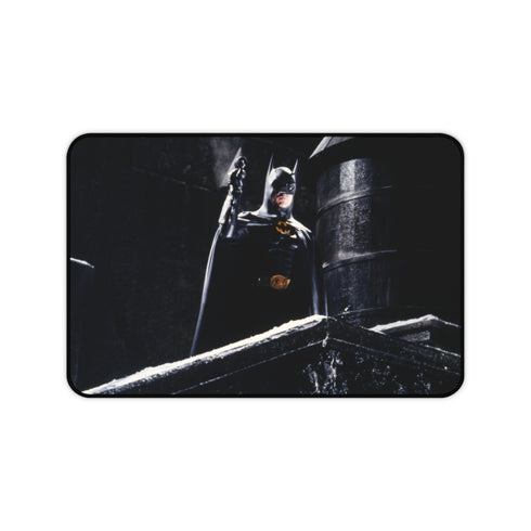 "Keaton's Batman Desk Mat: Retro Chic"