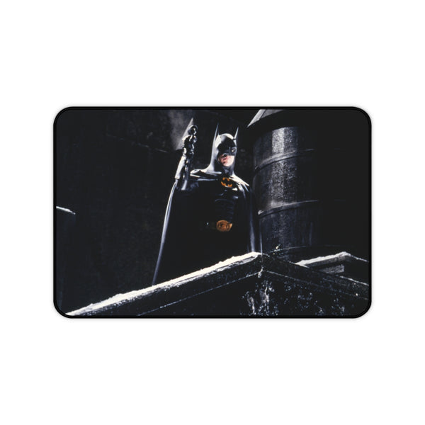 "Keaton's Batman Desk Mat: Retro Chic"