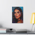 Kendall Jenner canvas print: elegant brushstrokes, perfect wall glamour.