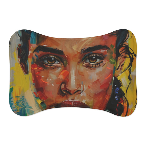 "Keys-inspired Pet Mat: Pawsitively Chic"