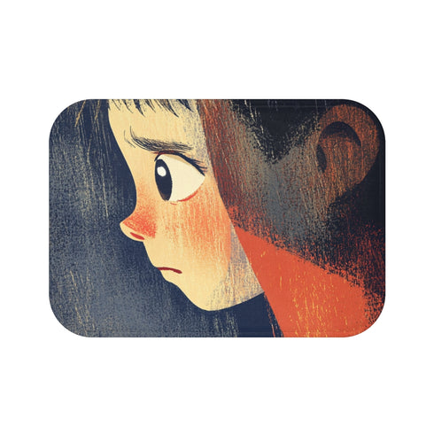 "Kid-Friendly Textured Bath Mat"