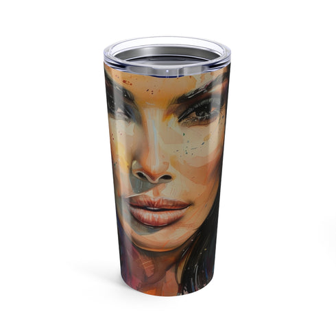 Kim Kardashian Watercolor Drink Bottle: Stay Hydrated in Style