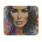 Kim Kardashian Watercolor Mouse Pad