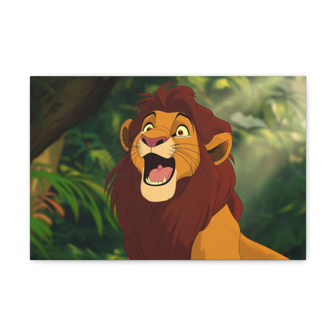 "King Mufasa: Majestic Lion Portrait"