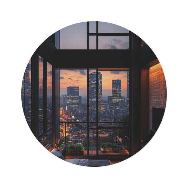 "Kingsize Penthouse Black Rug"