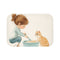 "Kitty Princess Bath Mat"